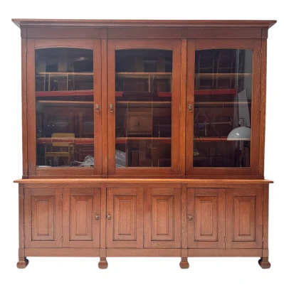 Arts & Crafts Library Bookcase by Willem Penaat for De Woning Amsterdam, 1904